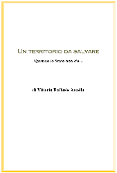 Un territorio da salvare di Vittorio Arcella